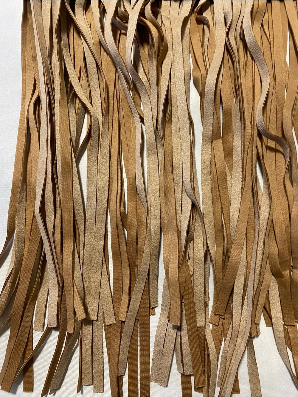 Boho Beige Suede Fringe Vest - Women - Picture 3 of 7